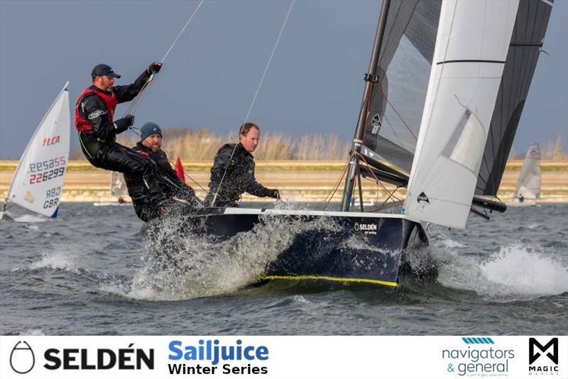 Sailing Chandlery Datchet Flyer in the Seldén Sailjuice Winter Series - photo © Tim Olin / www.olinphoto.co.uk
