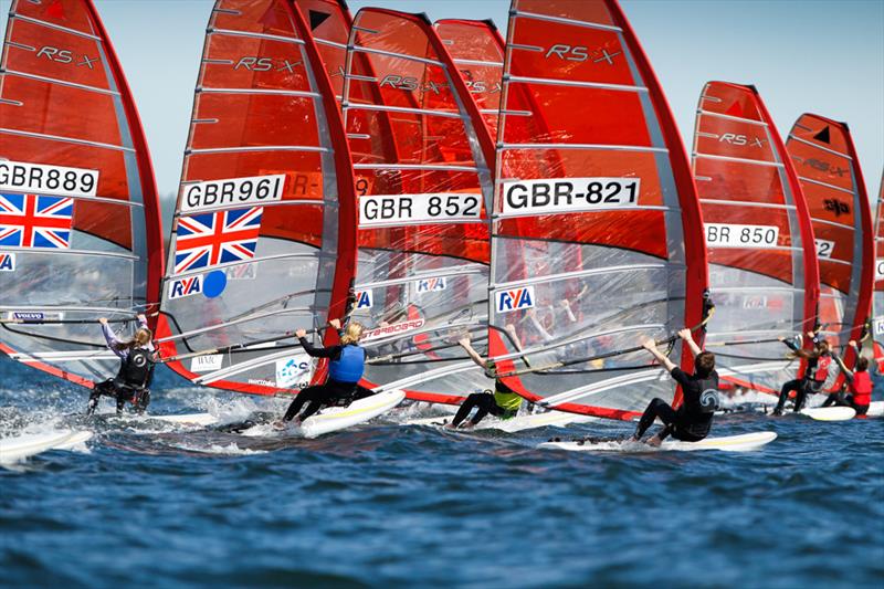 RYA Youth National Championships day 2 - photo © Paul Wyeth / RYA