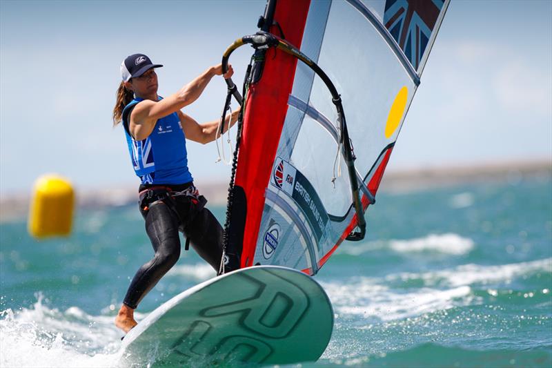 Day 4 of the Sail for Gold Regatta photo copyright Paul Wyeth / RYA taken at Weymouth & Portland Sailing Academy and featuring the RS:X class