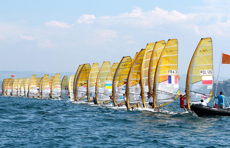 ISAF Sailing World Championship day 3 photo copyright Vincenzo Baglione / www.albaria.com taken at  and featuring the RS:X class