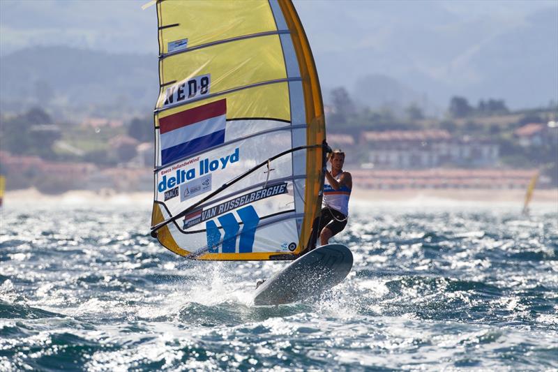 ISAF Sailing World Championship day 6 photo copyright Ocean Images taken at  and featuring the RS:X class