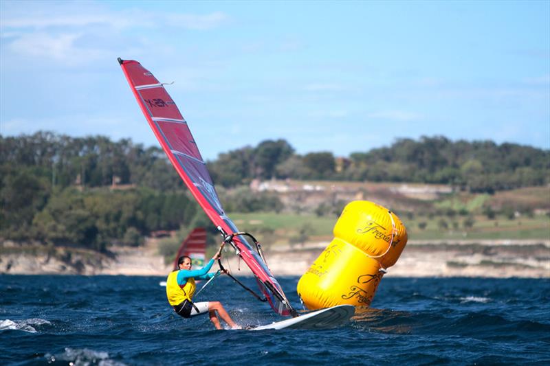 Charline Picon on day 7 of the ISAF Sailing World Championship - photo © Vincenzo Baglione