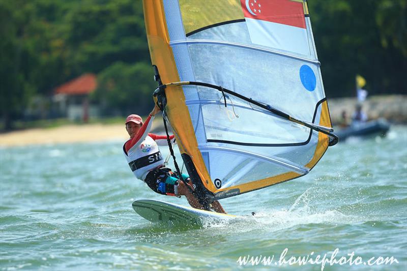 Southeast Asian Games day 5 photo copyright Howie Photogaphy / www.howiephoto.com taken at Singapore Sailing Federation and featuring the RS:X class