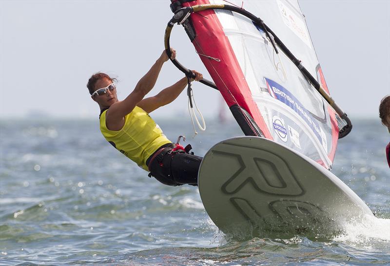 Bryony Shaw is selected to represent Team GB for Rio 2016 Olympic Games in the Women's RS:X class - photo © Richard Langdon / British Sailing Team