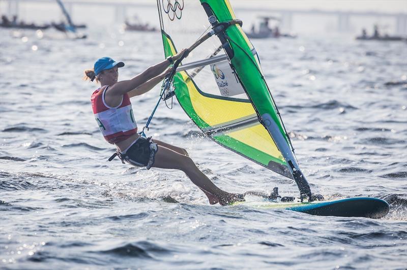 Flavia Tartaglini (ITA) on day 2 of the Rio 2016 Olympic Sailing Regatta - photo © Sailing Energy / World Sailing