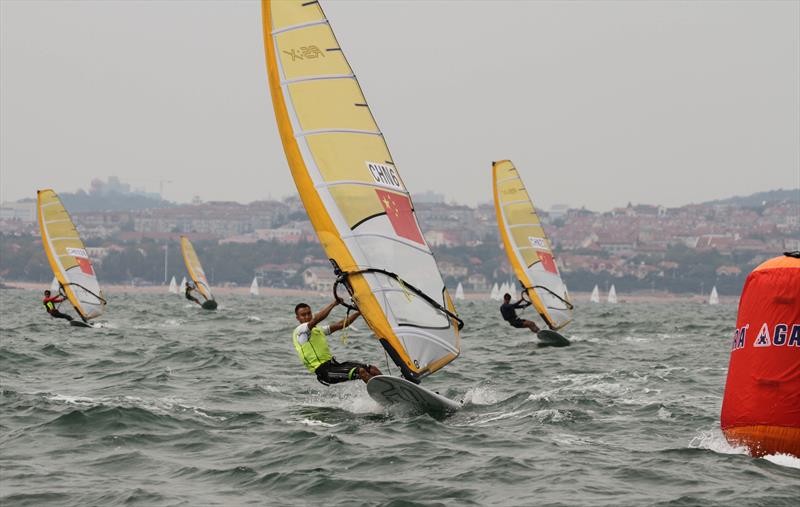 Chunzhuang Liu (CHN) on Sailing World Cup Qingdao day 3 - photo © Daniel Smith