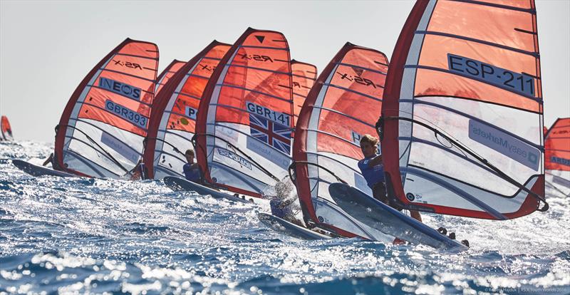 RS:X Youth Worlds at Limassol, Cyprus day 1 photo copyright Robert Hajduk / www.shuttersail.com taken at Limassol Nautical Club and featuring the RS:X class