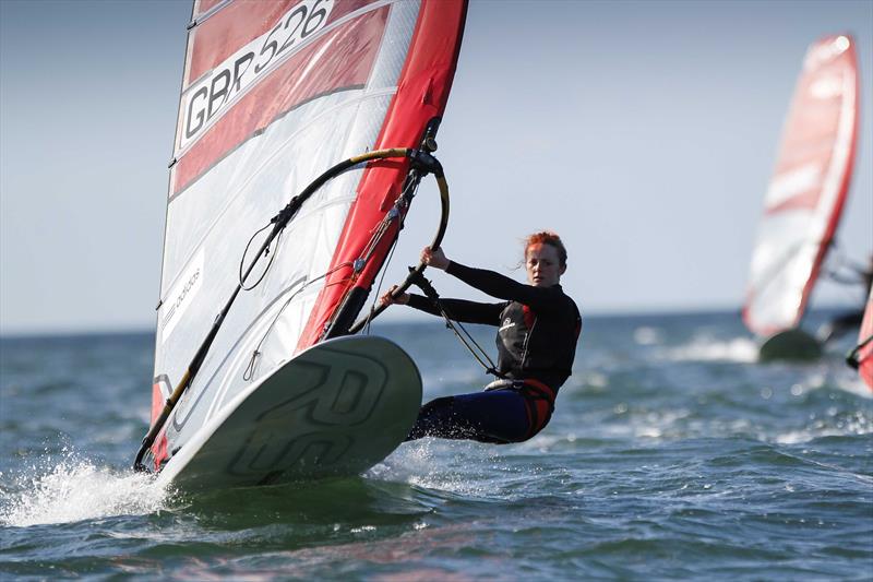 Erin Watson photo copyright Paul Wyeth / RYA taken at Hayling Island Sailing Club and featuring the RS:X class