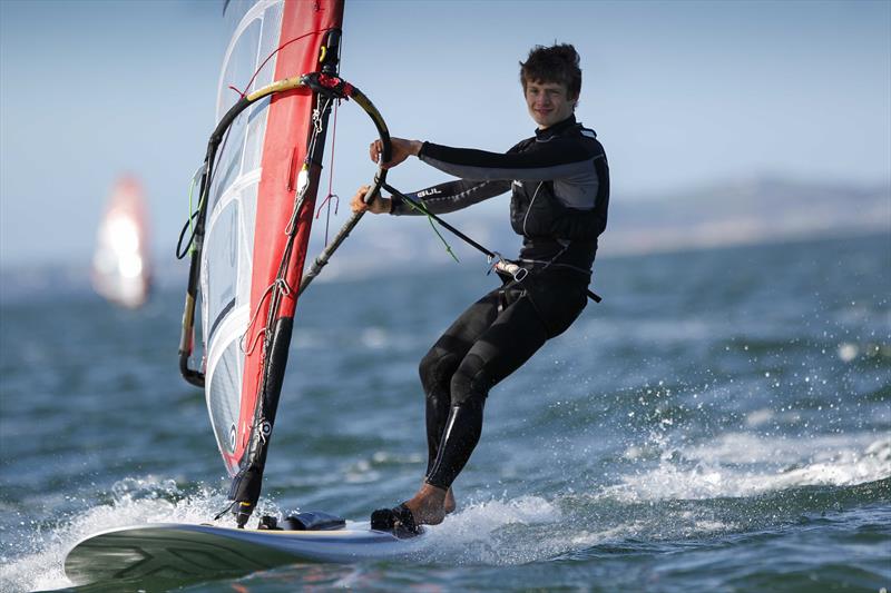 Andy Brown photo copyright Paul Wyeth / RYA taken at Hayling Island Sailing Club and featuring the RS:X class