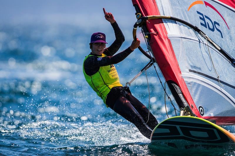 Zofia Noceti-Klepacka wins the Women's RS:X class at World Cup Hyères - photo © Pedro Martinez / Sailing Energy / World Sailing