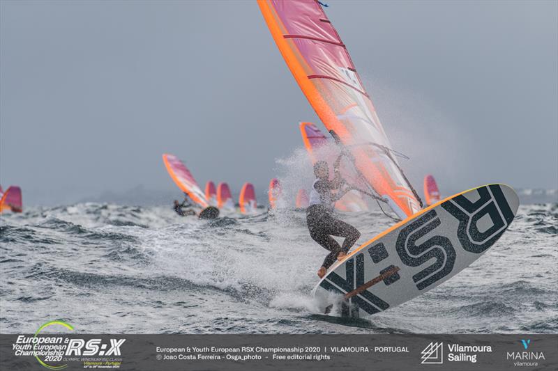 RS:X Europeans at Vilamoura, Portugal day 2 photo copyright Joao Costa Ferreira / Osga_photo taken at  and featuring the RS:X class