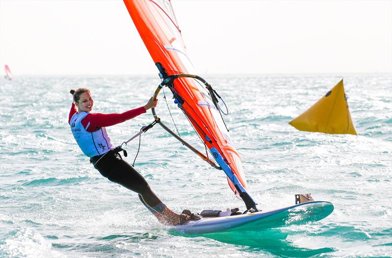 He´le`ne Noesmoen (FRA) - Miami 2018 World Cup Series photo copyright Jesus Renedo / Sailing Energy taken at  and featuring the RS:X class