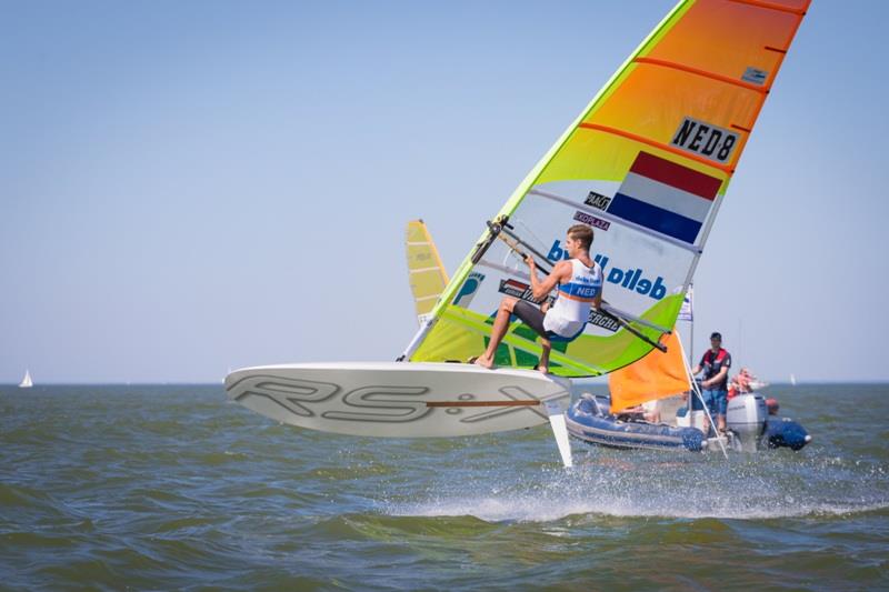 Dorian van Rijsselberghe at Medemblik Regatta 2017 photo copyright Klaas Wiersma taken at  and featuring the RS:X class