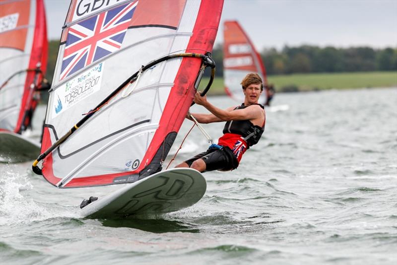 RS:X youth sailors in action at RYA Youth National Championships 2017 photo copyright Paul Wyeth / RYA taken at Weymouth & Portland Sailing Academy and featuring the RS:X class