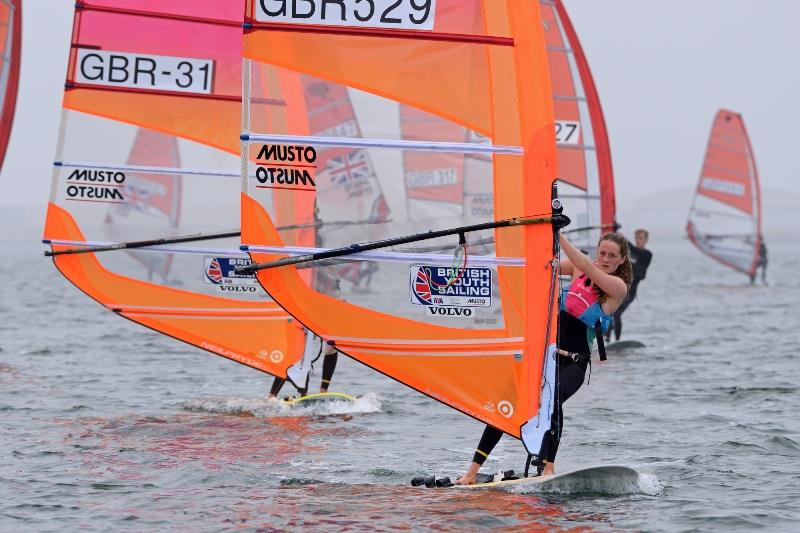 Islay Watson in action photo copyright Rick Tomlinson taken at Royal Yachting Association and featuring the RS:X class