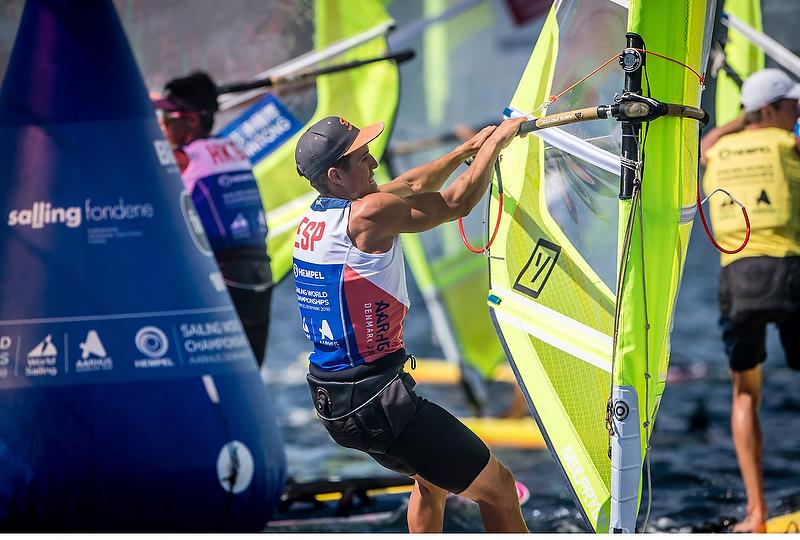 RS:X - Hempel Sailing World Championships - Aarhus, Denmark - August 2018 photo copyright Sailing Energy / World Sailing taken at  and featuring the RS:X class