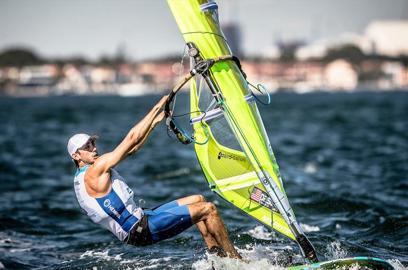 Pedro Pascual - 2019 Hempel World Cup Series Miami photo copyright Jesus Renedo / Sailing Energy / World Sailing taken at  and featuring the RS:X class