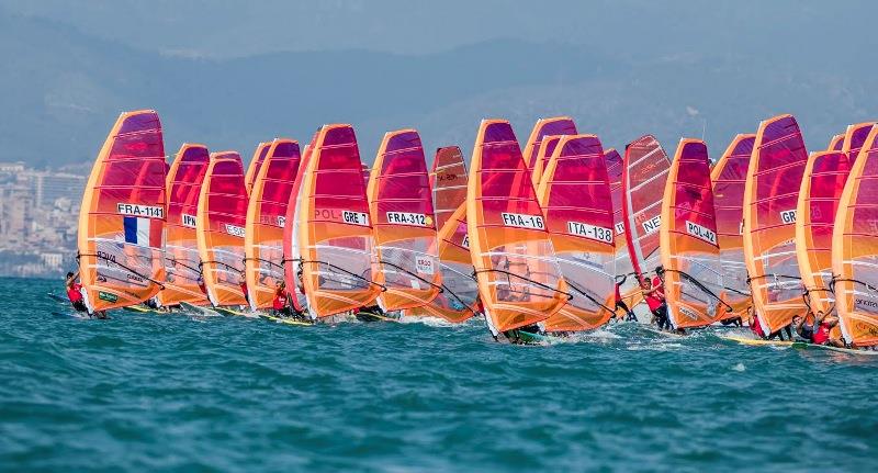 2019 RS:X Windsurfing European and Youth European Championships & Open Trophy photo copyright Sailing Energy / CNA / RS:X Class taken at Club Nàutic S'Arenal and featuring the RS:X class