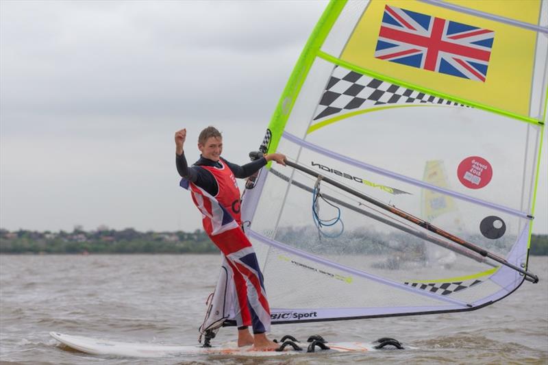 Finn Hawkins (Porthpean Sailing Club) photo copyright World Sailing taken at  and featuring the RS:X class