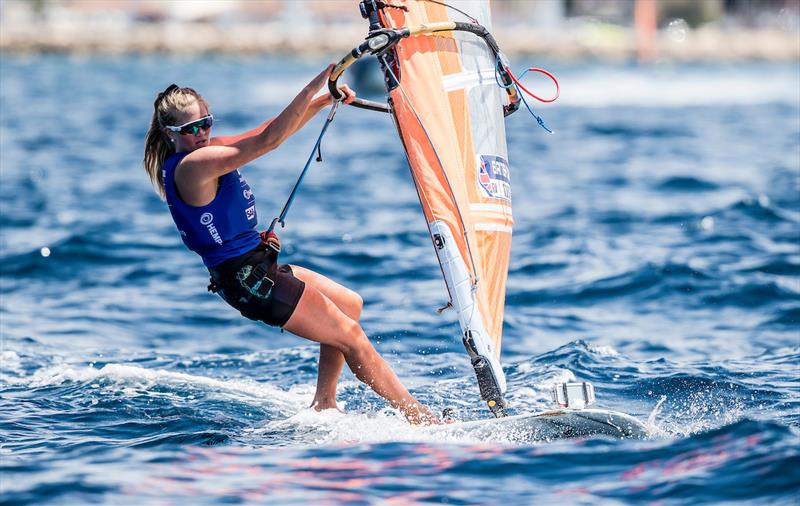 RS:X Silver for Saskia Sills at the Hempel World Cup Series Final - photo © Sailing Energy / World Sailing