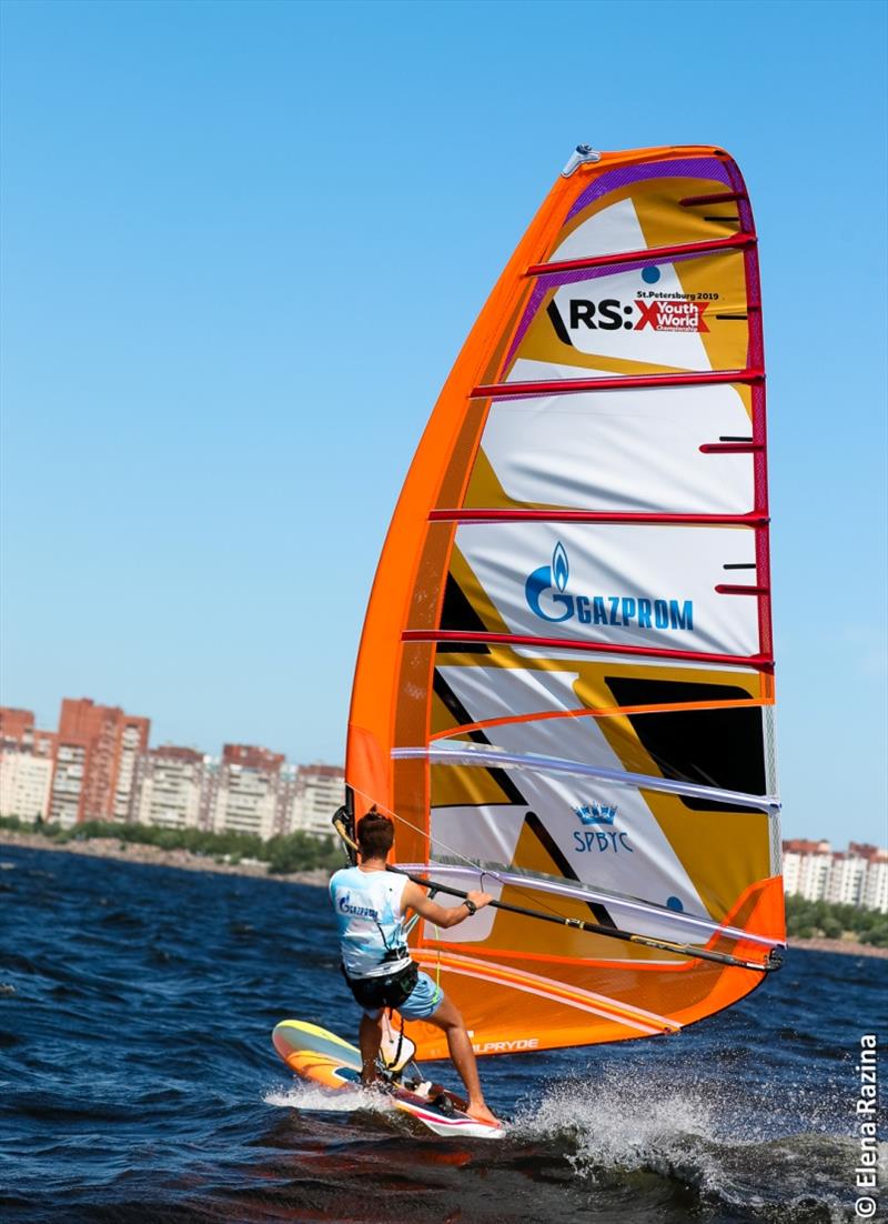 RS:X Youth Worlds 2019 in St. Petersburg photo copyright Elena Razina taken at  and featuring the RS:X class