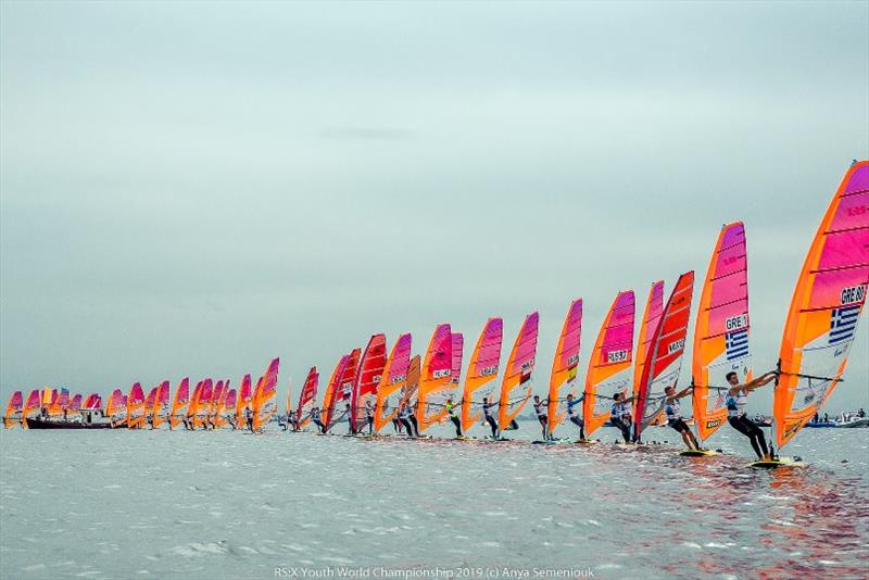 Day 2 - 2019 RS:X Youth Worlds at St. Petersburg photo copyright Anya Semeniouk taken at Yacht Club of Saint-Petersburg and featuring the RS:X class