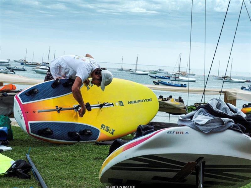 RS:X Windsurfing Worlds Championships 2020 photo copyright Caitlin Baxter taken at Sorrento Sailing Couta Boat Club and featuring the RS:X class