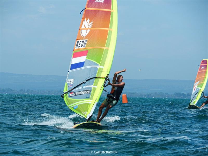 Dorian Van Rijsselberghe - 2020 RS:X Windsurfing World Championships, day 1 photo copyright Caitlin Baxter taken at Sorrento Sailing Couta Boat Club and featuring the RS:X class