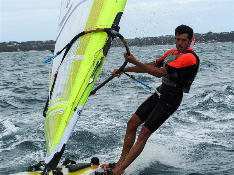 Shahar Zubari (ISR) - 2020 RS:X Windsurfing World Championships, day 3 - photo © Caitlin Baxter