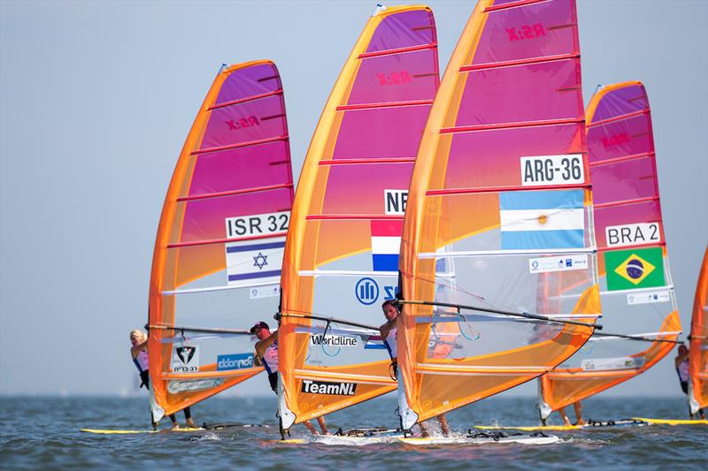 Hempel World Cup Series - Allianz Regatta in Medemblik day 2 photo copyright Sander van der Borch / Allianz Regatta taken at Regatta Center Medemblik and featuring the RS:X class