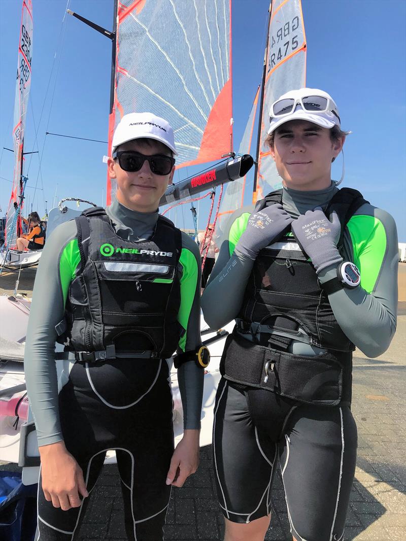 NeilPryde Sailing Team Riders: Ben Willett & Aled Llewellyn-Jones photo copyright NeilPryde Sailing taken at  and featuring the  class