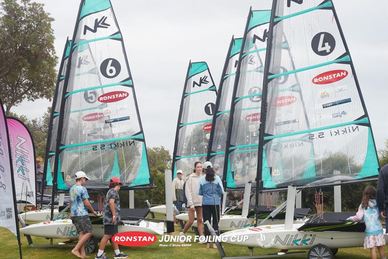 Ronstan Junior Foiling Cup™ 2025 photo copyright Shane Baker taken at McCrae Yacht Club and featuring the Nikki class