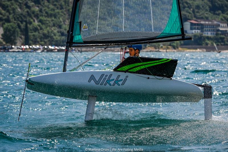 Nikki -  Foiling Week 2025 photo copyright Martina Orsini / WeAreFoiling Media taken at Fraglia Vela Malcesine and featuring the Nikki class