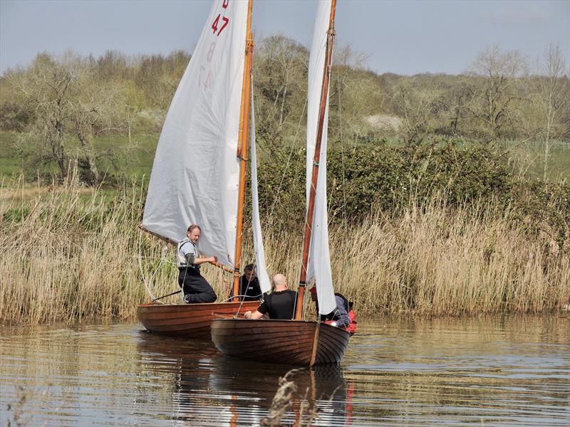 Broads Area 2022 Champion-of-Champions Sailing Event photo copyright Holly Hancock taken at Beccles Amateur Sailing Club and featuring the Norfolk 14 Foot One Design class