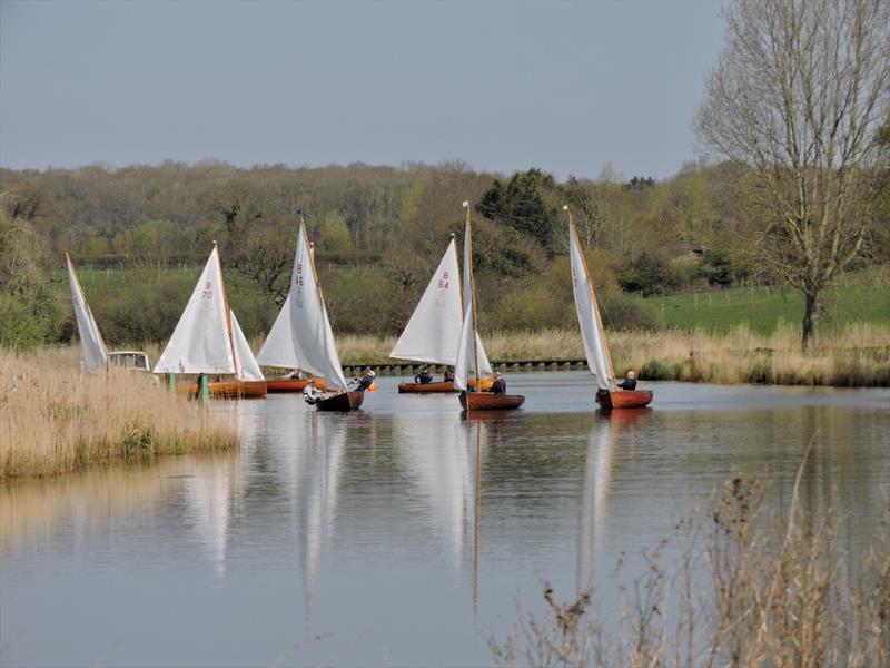 Broads Area 2022 Champion-of-Champions Sailing Event photo copyright Holly Hancock taken at Beccles Amateur Sailing Club and featuring the Norfolk 14 Foot One Design class