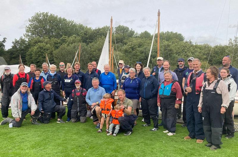 All participants - Norfolk 14 Foot One Design Championships at Wroxham Broad photo copyright Steven Ford taken at Norfolk Broads Yacht Club and featuring the Norfolk 14 Foot One Design class