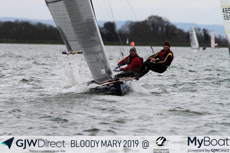 GJW Direct Bloody Mary 2019 photo copyright Mark Jardine taken at Queen Mary Sailing Club and featuring the Norfolk Punt class