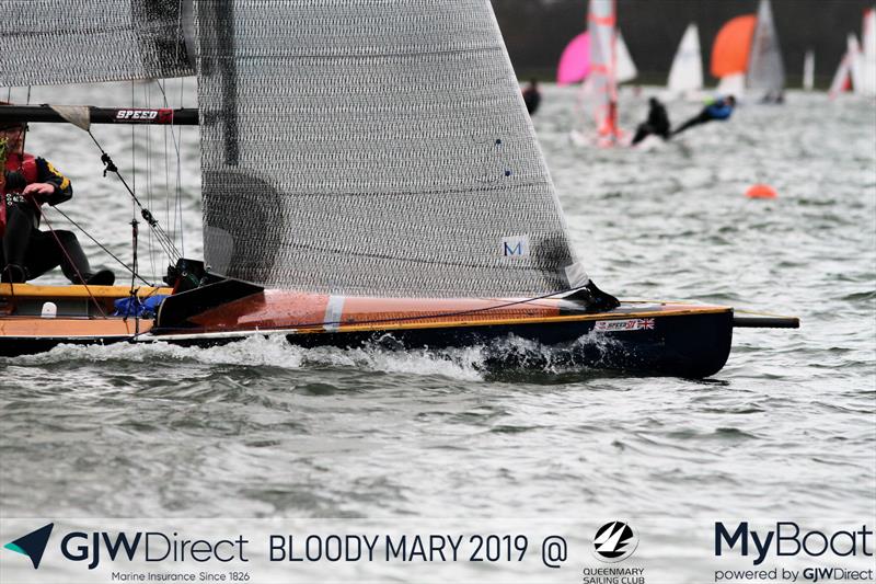 GJW Direct Bloody Mary 2019 photo copyright Mark Jardine taken at Queen Mary Sailing Club and featuring the Norfolk Punt class