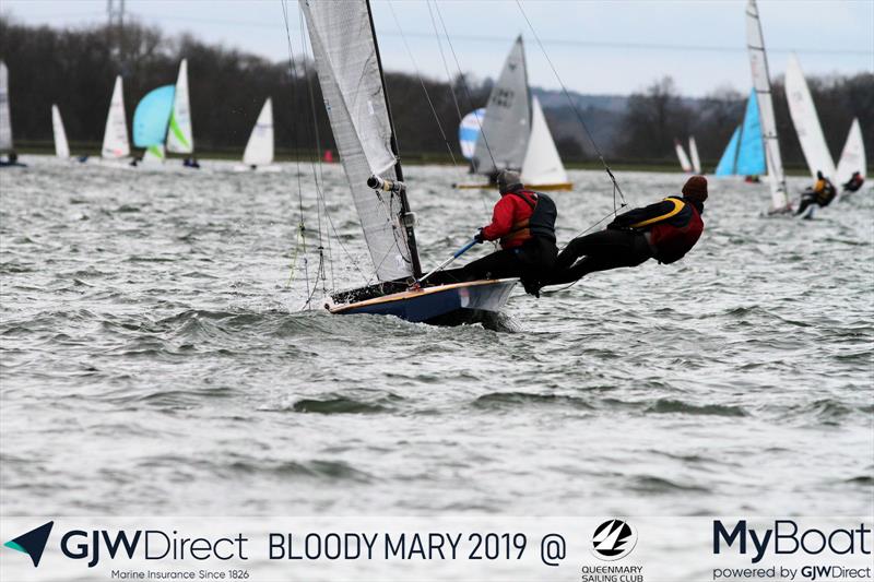 GJW Direct Bloody Mary 2019 photo copyright Mark Jardine taken at Queen Mary Sailing Club and featuring the Norfolk Punt class