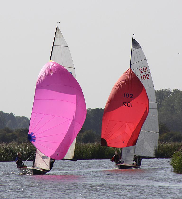 The Athene Cup 2012 at Thurne Mouth  photo copyright Mary Moore taken at Norfolk Punt Club and featuring the Norfolk Punt class