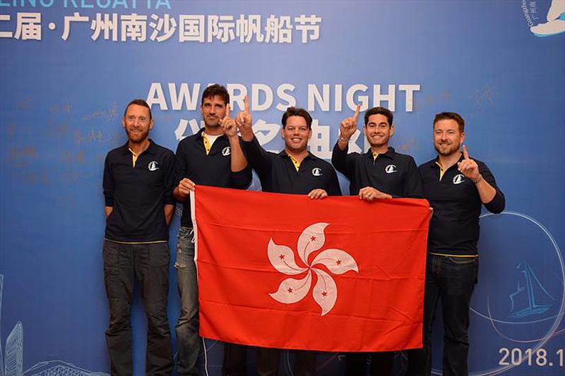 Team Hong Kong. Guangzhou International Regatta 2018 photo copyright Nansha Academy taken at  and featuring the Norfolk Punt class