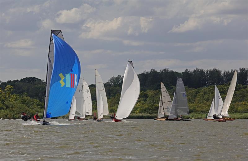 Norfolk Punt Championship on Barton Broad - photo © Robin Myerscough