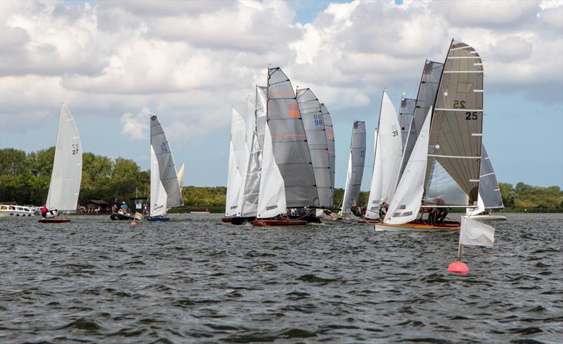 Norfolk Punt Championship 2022 at the Barton Regatta 2022 photo copyright Robin Myerscough Photography taken at Norfolk Punt Club and featuring the Norfolk Punt class