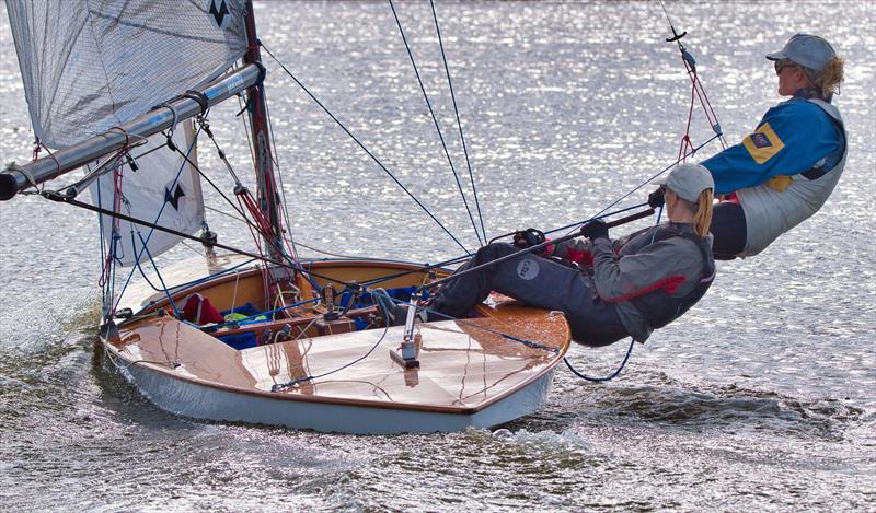 Snow Goose during the Norfolk Punt Class Athene Cup 2022 photo copyright @DEJphotos taken at Norfolk Punt Club and featuring the Norfolk Punt class