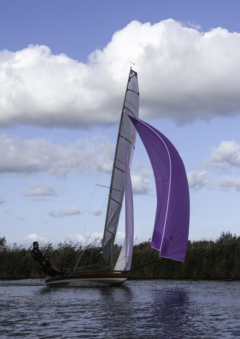 Goosander during the Norfolk Punt Class Athene Cup 2022 photo copyright James and Fan Arthur taken at Norfolk Punt Club and featuring the Norfolk Punt class