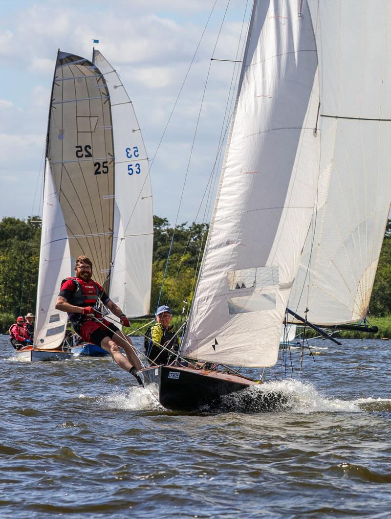 Peregine (86) during the Norfolk Punt Championships 2023 photo copyright Robin Myerscough taken at Norfolk Punt Club and featuring the Norfolk Punt class