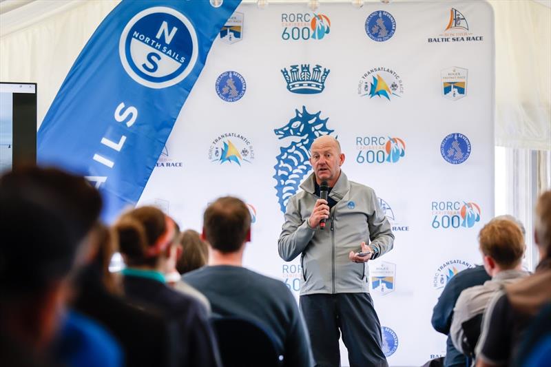 North Sails' Ian Walker - 2025 RORC Easter Challenge - photo © Paul Wyeth / RORC