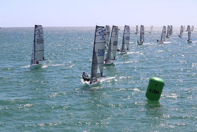 NS14 2017/18 Nationals photo copyright Kathy Hansen taken at Largs Bay Sailing Club and featuring the NS14 class