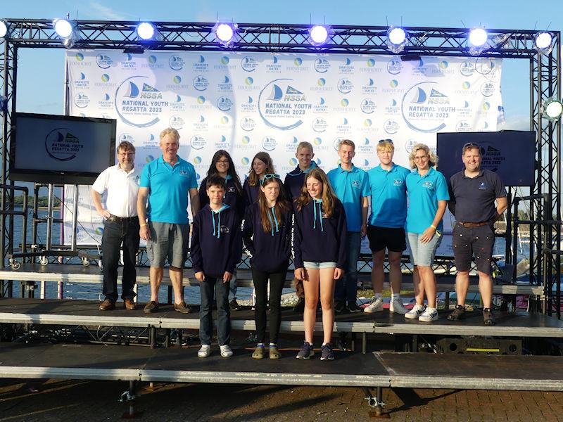 NSSA National Youth Regatta - CMYC team - photo © Fernhurst Books / Draycote Water Sailing Club