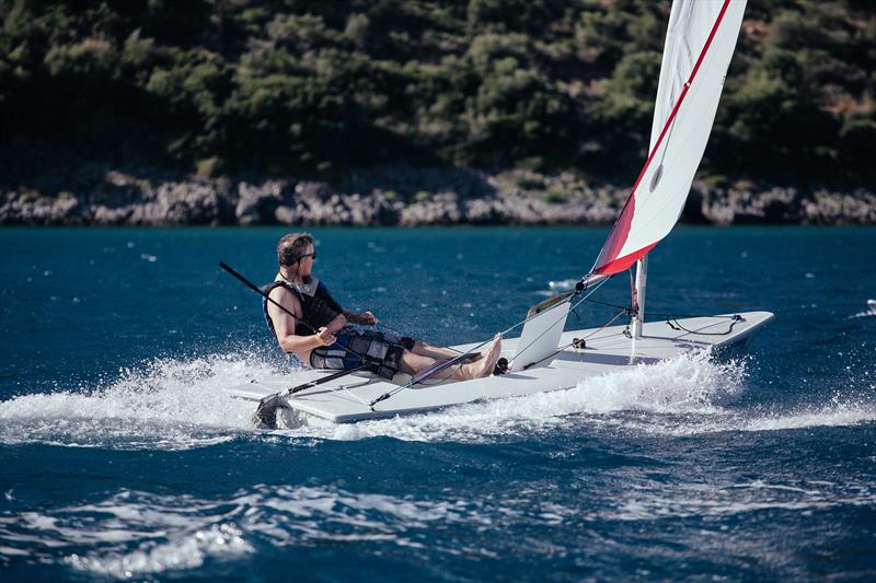 Laser blasting during the 2014 season with Ocean Elements  photo copyright Ocean Element taken at  and featuring the  class